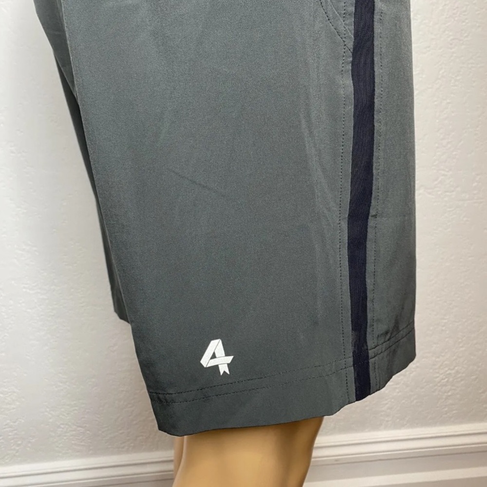 Fourlaps Advance Lined Shorts 9" Men’s Size M Gray EUC. - Picture 5 of 12